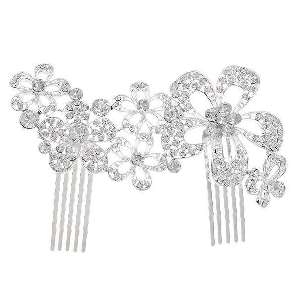 

wedding party 12x8cm заколки из бисера цветок листьев головной убор невесты корона алмаз головные уборы для невесты актерского начала выпуск, Golden;silver