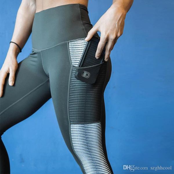 

wholesale new women fitness sports leggings gym clothes ladies workout set shaping hip quick dry sportswear yoga pants, Black;white