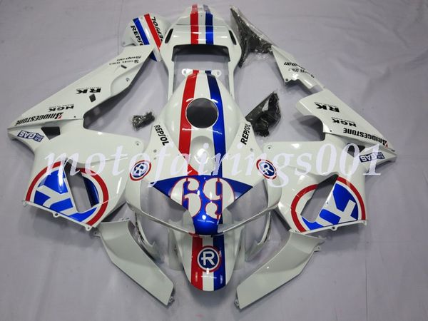 

injection mold) new abs motorcycle full fairings set fit for honda cbr 600 2003 2004 cbr600rr f5 600rr 03 04 custom red blue white