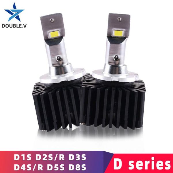

d1s led bulb d3s d2r d2s d4s d5s d8s car headlights lamp 35w direct connect plug play to original hid ballast canbus error free