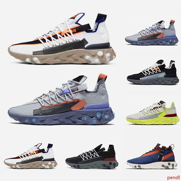 

drop shipping react lw wr mid ispa men women running shoes ghost aqua wolf grey platinum volt summit white mens trainer sports sneakers