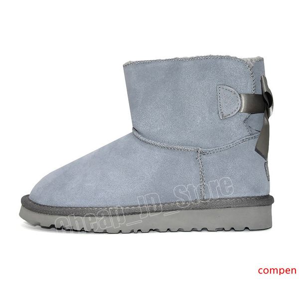

women boots classic australia short mini ankle knee tall designer boots bailey bow men winter snow booties 36-41 keep warm new arrival