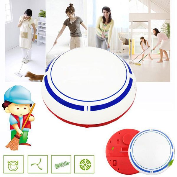 

белый черный умный пылесос индукции автоматический подвижный подметальный чистый робот сухой влажный 18*6.5 см автоматическая игрушка