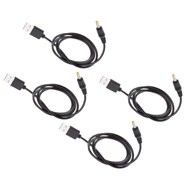 

4x usb to dc power cable usb a to male dc 1.7mmx4.0mm power charging cable