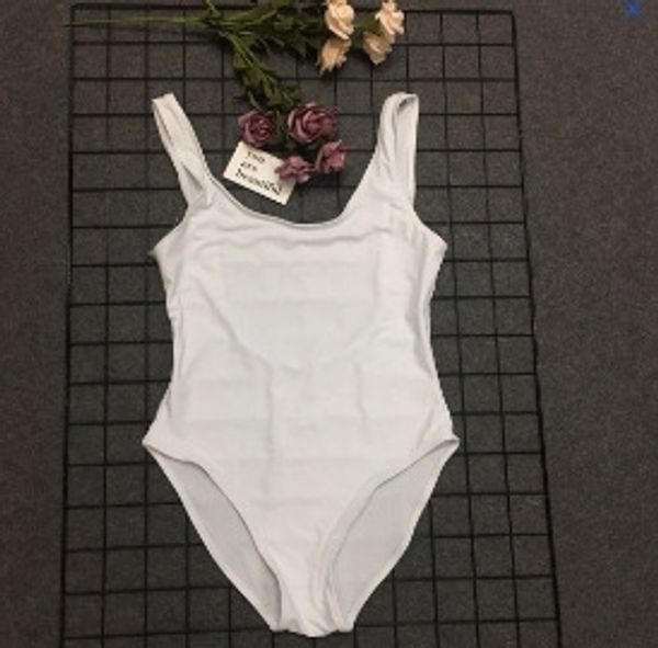 

women's one-piece with printed letters women's one-piece swimsuit swimsuit with printed letters, White;black