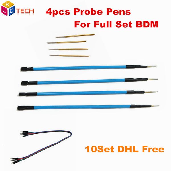 

10set(4pcs/set) dhl probe pens for led bdm frame for ktag k-tag kess v2 fgtech bdm100 ecu programmer tool