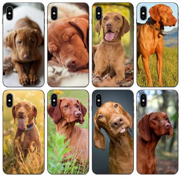 

tongtrade] vizsla dog art case for iphone 11 pro x xs max 8 7 6s 6p 5s 5p samsung a90 a9s alpha g850 huawei nova 5 pro sony xperia z2 case