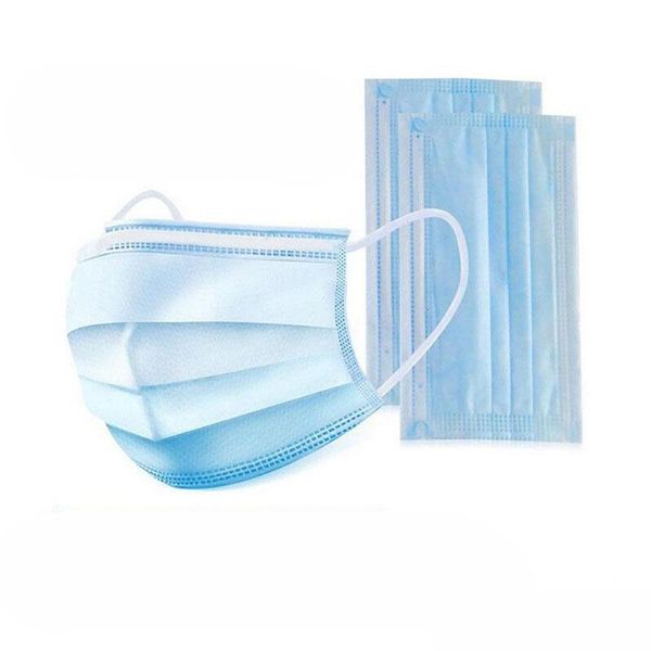 

50 1pcs set replaceable gaskets dhl ship mask filter pads 3 layers dust waterproof breathable face mouth masks paper 7p39