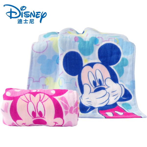 

mouse gauze baby facetowel 25x50cm cotton children towels soft cartoon handkerchief bath towel for newborns