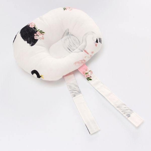 

baby breastfeeding pillow nursing and infant support pillow with bonus head positioner for both mother and baby, White