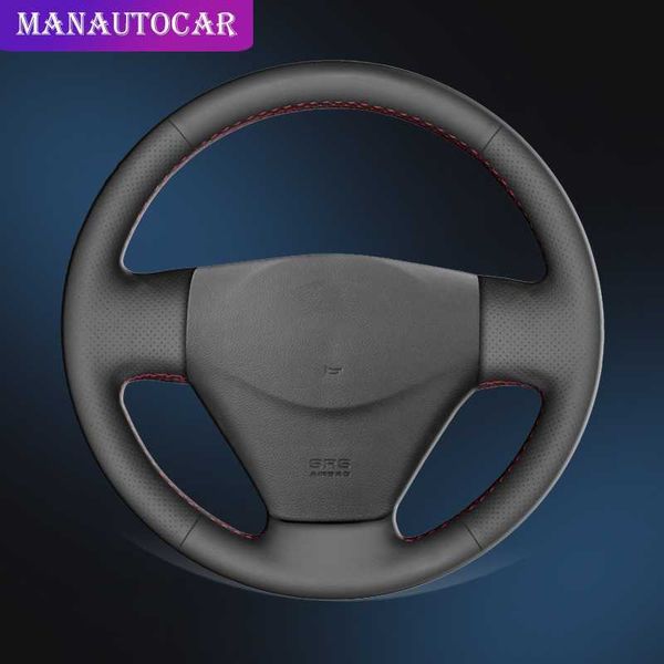 

auto braid on the steering wheel cover for 2005-2009 kia rio 2007 rio accent getz car wheel covers car-styling accessory