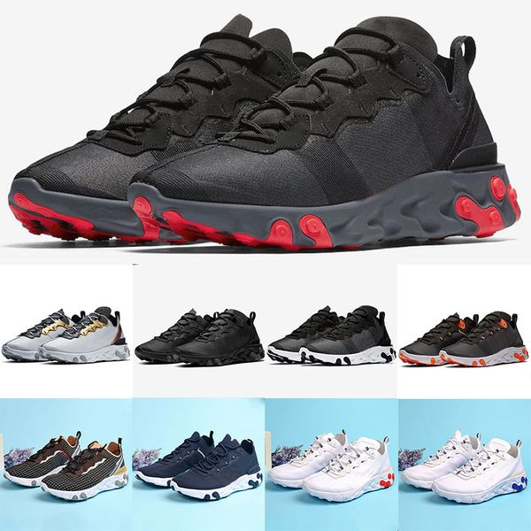 

2019 React Element 55 Chaussure Mens Running Shoes Trainers Undercover X Upcoming Designer Sports Shoes Men Sneakers 40-45