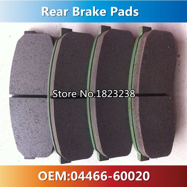 

rear brake pads oem:04466-60020 for land cruiser 1990- for lx450 1992-1998 fzj80
