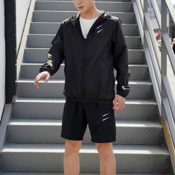 

double just buy it mens new jacket spring autumn windrunner jackets coat sports windbreaker jacket for man s-2xl wholesale, Black;brown