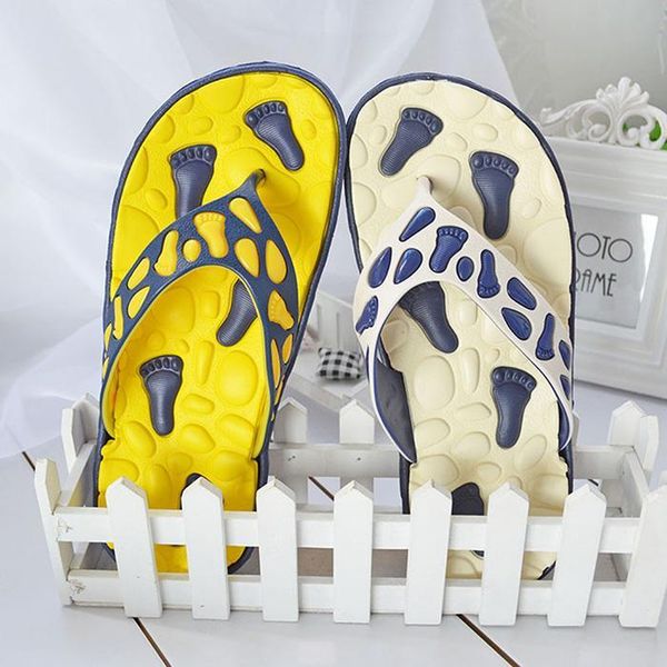 

foot massage non-slip summer men wear-resistant beach sandals flip flops outdoor sandals slippers men