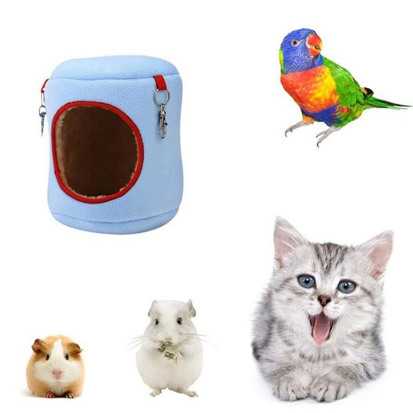 

warm and winter sleeping warm cotton nest new hammock bird nest blue small