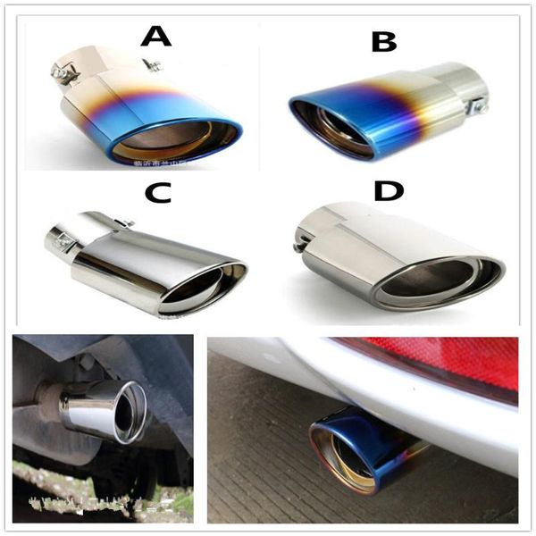 

304 steel car exhaust muffler tip pipe cover tail for - 6008 301 408