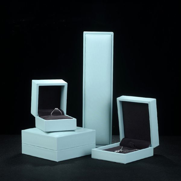 

мятно-зеленый pu кожаный браслет ювелирных изделий упаковочные коробки 1шт свадебные украшения организатор хранения подарочные коробки, Pink;blue