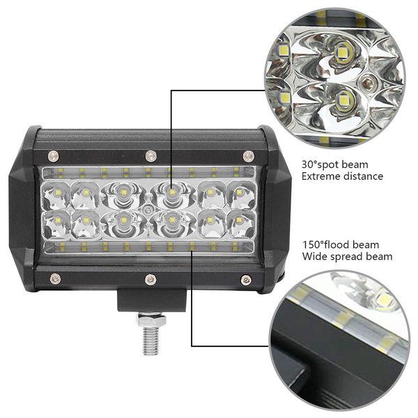 

1pcs 168w led work light led bar light driving lamps car tractor truck for suv spot