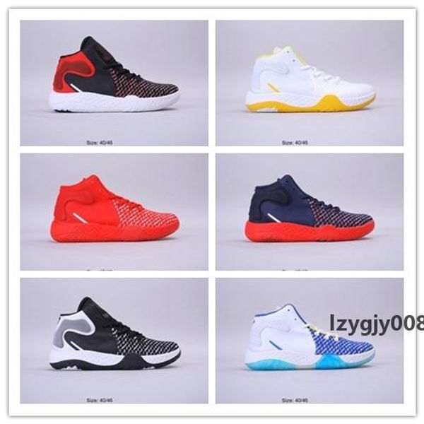 

new 2020 comfortable mesh men basketball shoes black white red blue sports sneakers male trainers outdoor size 40-46