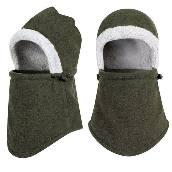 

men women winter warm windproof caps neck face masks balaclavas motorcycle face masks outdoor, Black