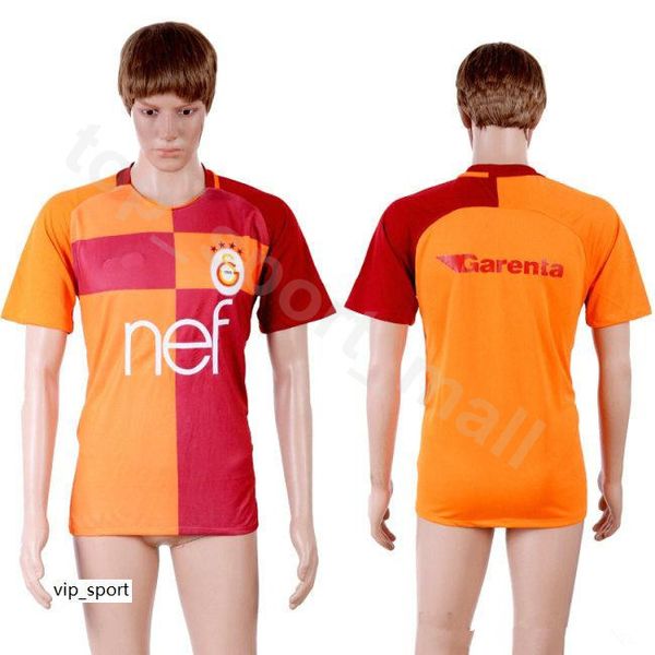 

Men 2018 2019 Galatasaray Soccer Jersey Thai 18 Bafetimbi Gomis 8 Selcuk Inan 6 Tolga Cigerci 7 Yasin Oztekin Football Shirt Kit Uniform