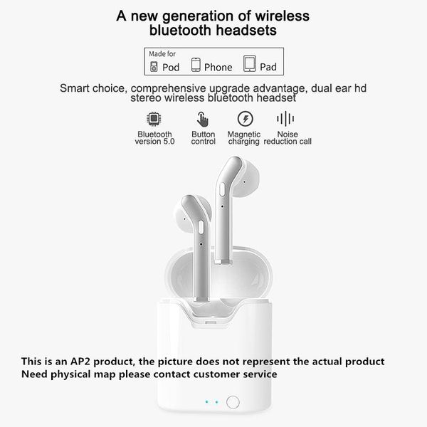 

h1 chip 3 battery auto pause sensors ear earphone headset voice control for ios/android support for bluetooth name modification ap2 ap3
