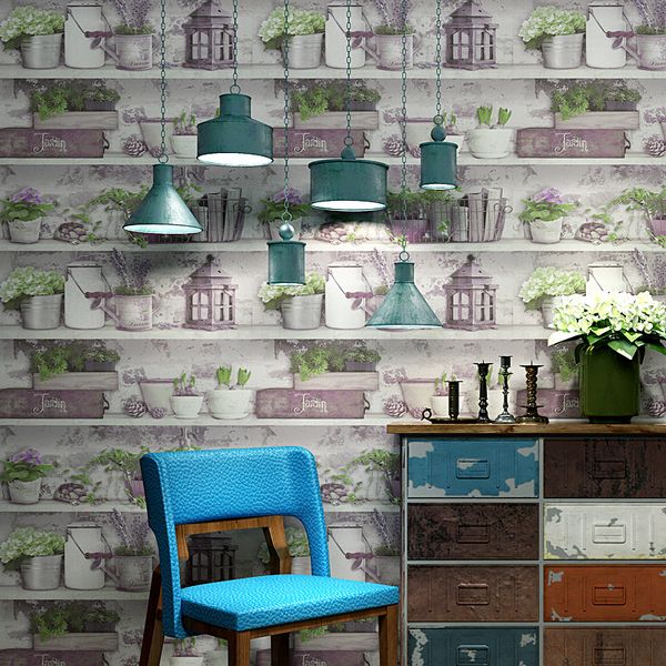 

3d korean style fresh wallpaper bedroom coffee restaurant l beauty salon clothing store flower shop decoration 3d wall murals