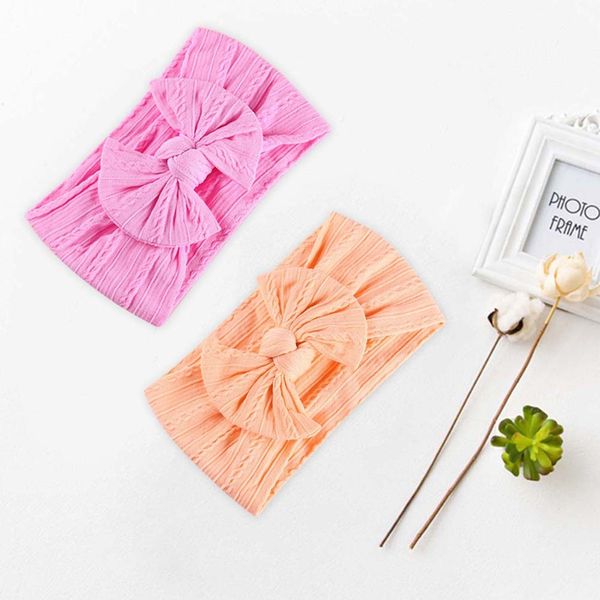 

bowknot baby headband elastic turban hairband bows kids baby girl headbands hair bands for girls hairband hair accessories, Slivery;white