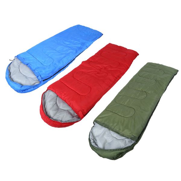 

single person sleeping bag outdoor portable waterproof keep warm four seasons spring summer sleeping bags blanket for camping travel