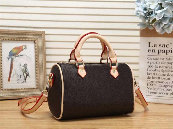 

2020 fashion designer woman bags purses nano speedy m61252 boston classic single shoulder bag handbag tote bags