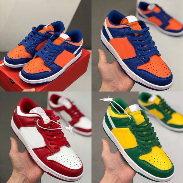 

2020 дизайнер sb dunk low pro qs мужская женская скейтборд кроссовки университет оранжевый красный зеленый корзины спортивные кроссовки трен