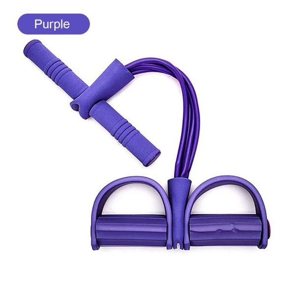 

indoor fitness resistance bands exercise equipment elastic sit up pull rope gym workout bands sport 4 tube pedal ankle puller