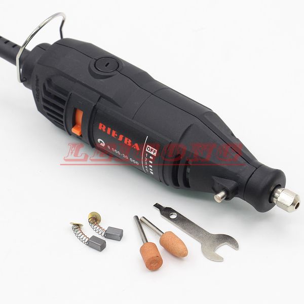 

riesba 220v 180w dremel style electric rotary tool variable speed mini drill carved drill grinding machine