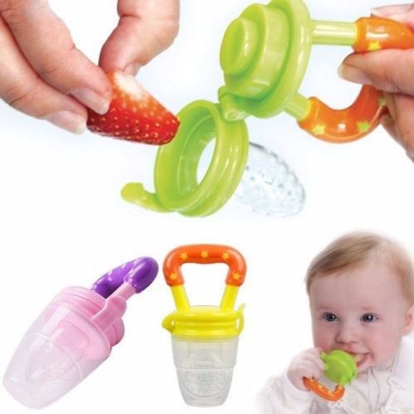 

portable baby infant food nipple feeder silicone paci