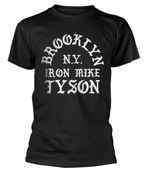 

new brand fashion luxury designer mens t shirts mike tyson 'brooklyn ny 'bk t-shirt - neu und offiziell, White;black