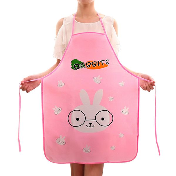 

cute kitchen apron printing kids aprons bbq bib apron for women cooking baking restaurant home cleaning 70*50cm