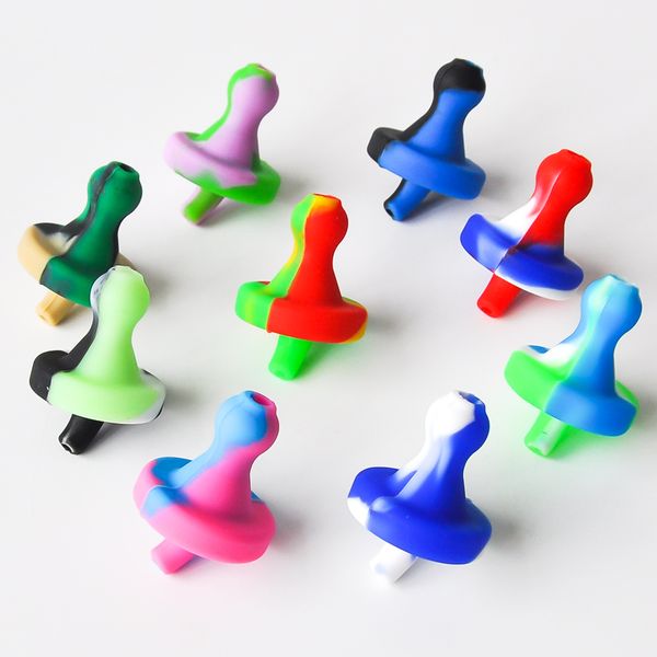 

Силиконовая крышка карбюратора Dia 30 мм для кварцевых гвоздей Banger Силиконовая крышка карбюратора смешанные цвета Пищевой силиконовый кварцевый гвоздь Бесплатная доставка