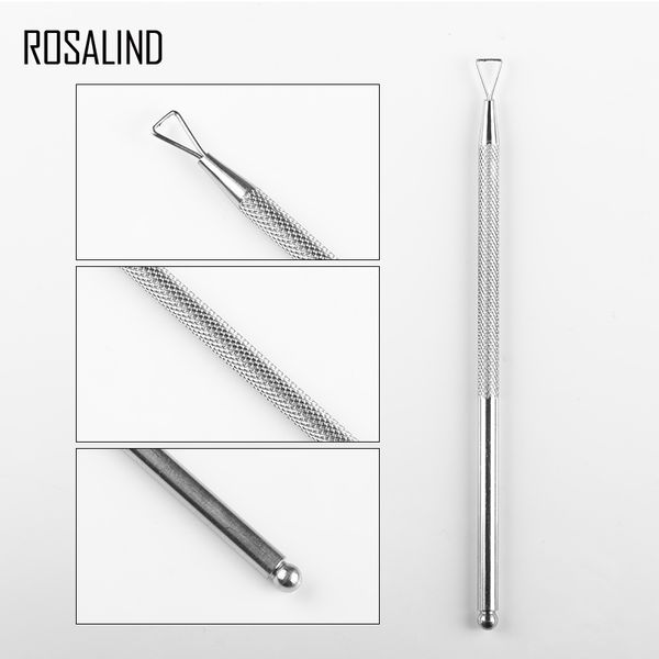 

rosalind cuticle pusher remover for manicure nail degreaser uv gel nail polish cuticle remover skin art napkins pusher tool