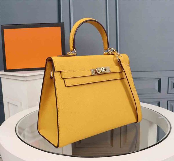 

classic designer shoulder bags designer handbags tote purse shoulder strap crossbody bag calfskin leather women handbag 25 28cm