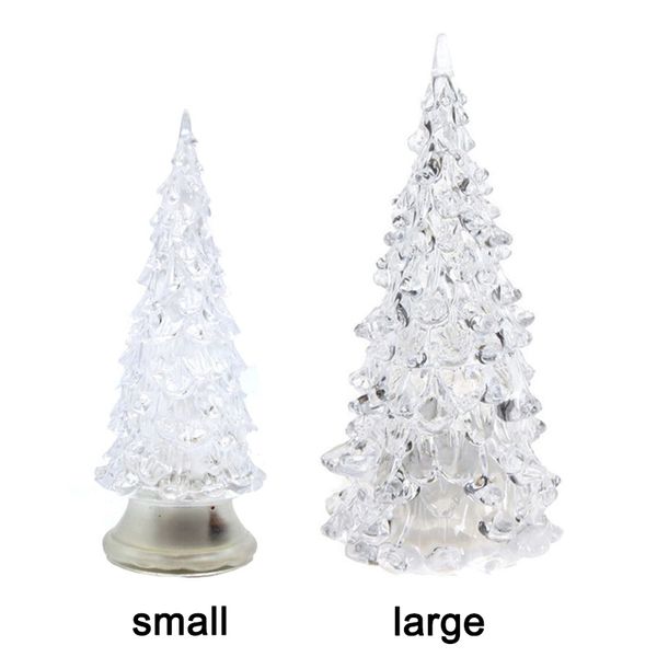 

christmas tree lamp light color changing colorful decoration for desk table home hyd88