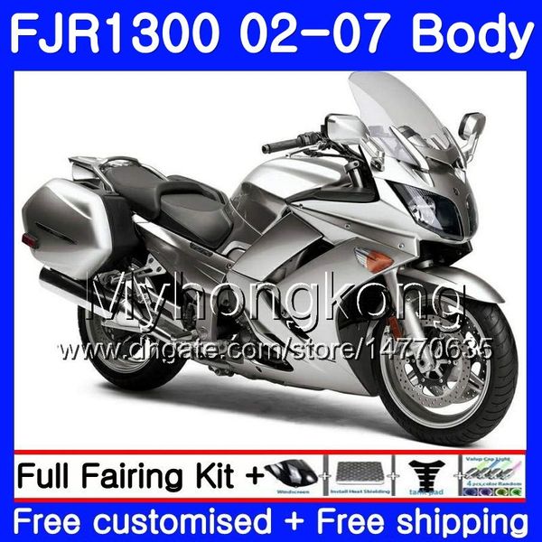 Yamaha FJR1300A 2001 2002 2003 2004 2005 2006 2007 2AAHM.35 FJR 1300 Parlak Gümüş Üst FJR-1300 FJR1300 01 02 03 04 05 06 07 PERSALLAR