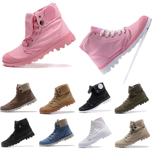 

Top mens Palladium Martens boots for Women Men Sports Red triple White Winter boot Mens designer Women new warm 2019 best outdoor sneaker