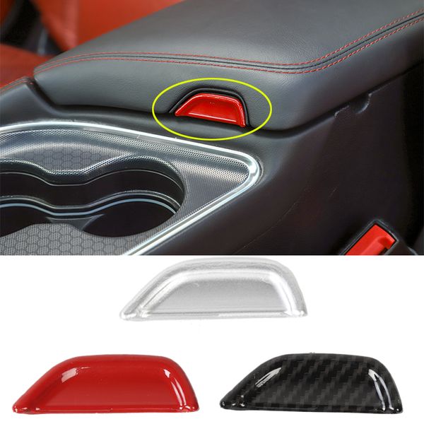 Bracciolo Box Switch Cover Storage Box Button Trim per Dodge Challenger Car Interior Accessories