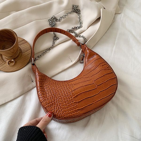 

женский аллигатор pu кожа crossbody сумки для женщин 2020 плеча сумку дамы руки sling сумки