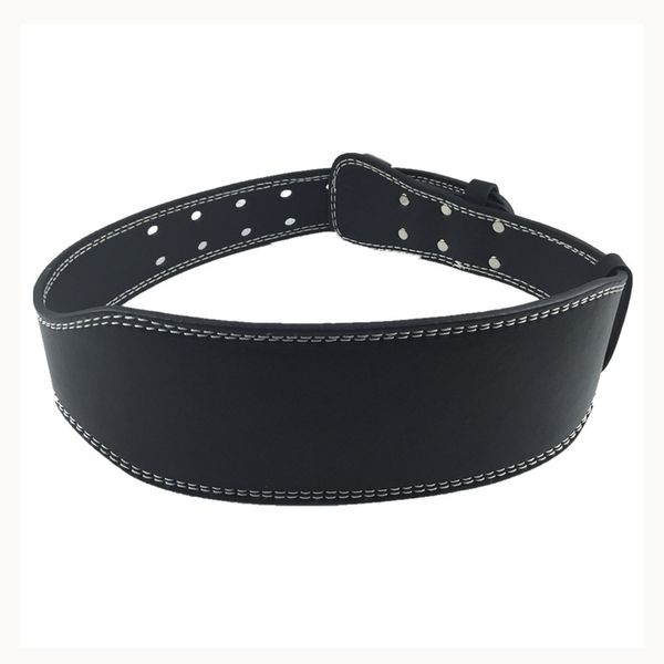 

weight lifting belt gym belt fitness equipment wide back support weightlifting belt, black l