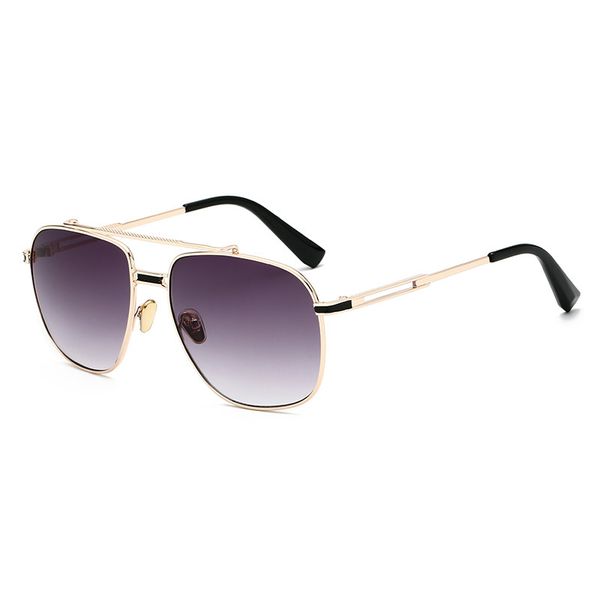 

vintage square sunglasses men women metal frame black sun glasse lunettes de soleil pour femmes uv400 eyewear accessories31312, White;black