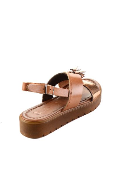 

bambi genuine leather tan women 's sandals h06840963, Black