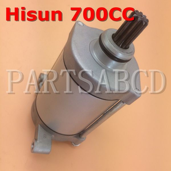 

partsabcd hisun 700cc atv quad utv 9 teeth starter motor 9t