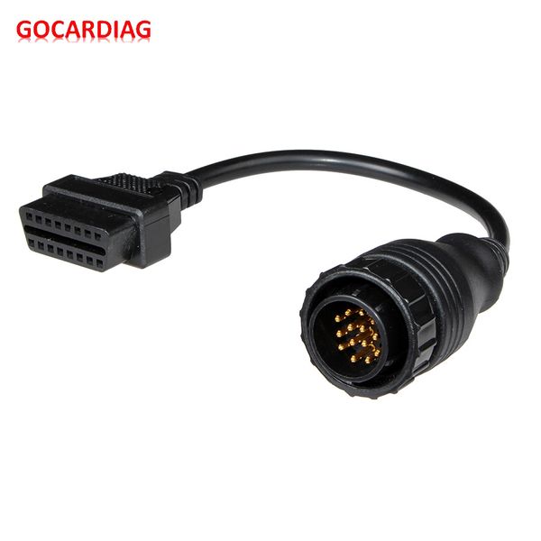 

for mb for sprinter 14 pin to 16 pin with screws obd2 obd diagnostic scanner connector cable sprinter 14pin obdii converter